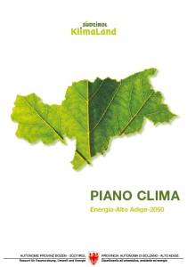 Piano Clima Energia Alto Adige 2050